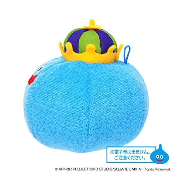 Dragon Quest Baby Kids Slime Pipipi Мягкая игрушка, издающая звенящий звук и<King Slime>