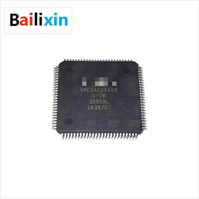 10 шт. ATXMEGA128A1U-AU 8-битный микроконтроллер MCU, 32 МГц, флэш-память 128 КБ (ТКФП-100).