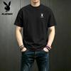 PLAYBOY Мужская футболка с коротким рукавом из чистого хлопка