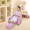 Kids Toddler Sofa Children S Armchair Footstool With Thick Padding Anti Skid Foot Pads 30 X 28 X 21 Cm Pink