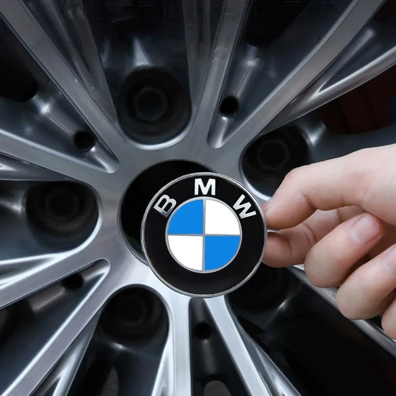 4 шт. 56 мм / 68 мм Автостайлинг Крышка центра колеса Колпак ступицы Значок Для BMW M F34 F32 E52 E53 E60 E90 E91 E92 E93 F01 F30 F20 X6