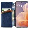 For Motorola Moto G85 5G/S50 Neo 5G Case Rhombus Imprint PU Leather Wallet Phone Cover