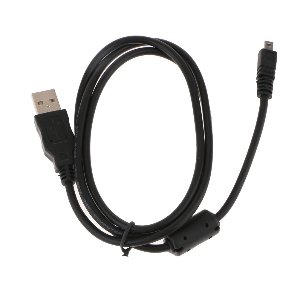 8P Mini USB Интерфейсный кабель Зарядный шнур Линейный провод для Nikon Olympus