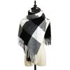 Warm Luxury Brand Autumn Winter Shawl Scarf Korean Style Scarf Warm Shawl Wrap Women Plaid Scarf