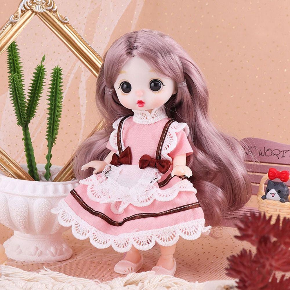Игрушки для девочек, одежда для кукол, мода, лучшие подарки, высокое качество, высококачественные платья для кукол 16~17 см