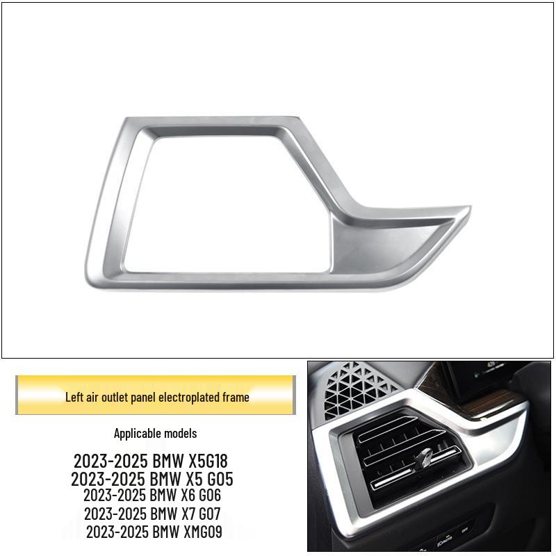 Комплект для ремонта воздуховодов BMW X5/X6/X7: Вал ручки регулировки и рамка панели