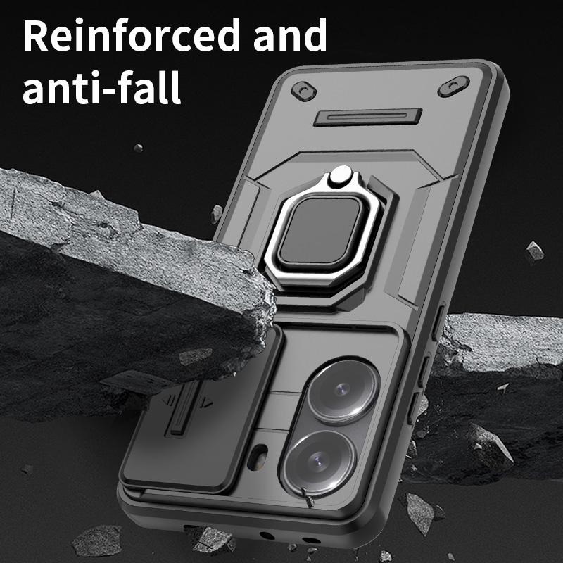 Для Xiaomi Poco X7 Pro 5G чехол автомобильный магнитный кольцо подставка бронированный телефон чехлы для Pocophone Poko Little X7Pro X 7 Pro 5G задняя крышка