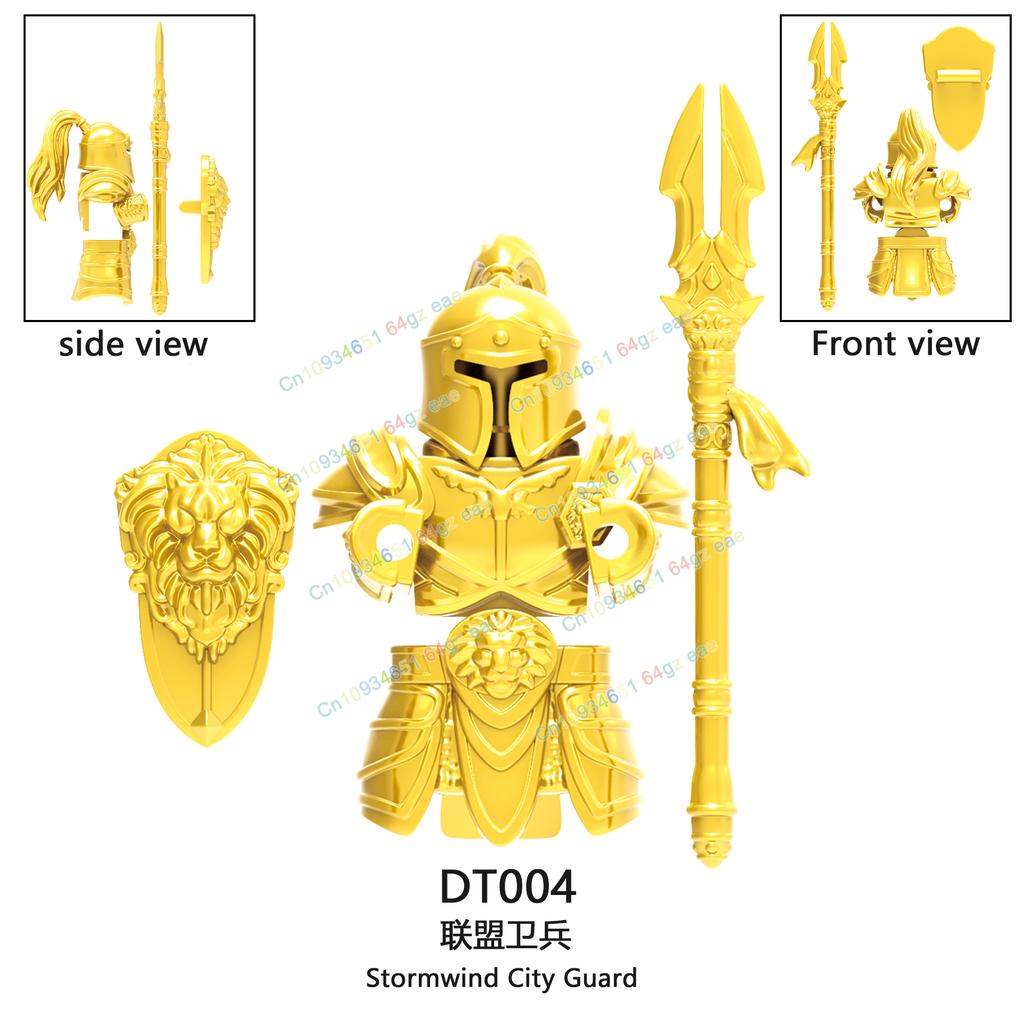 Фигурки Средневековья Рыцари Боевой конь Тяжелая кавалерия Воины Боевой конь Строительные блоки Кирпичики Игрушки Для детей подарок