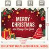 Party Backdrop Flat Multi Layered Celebrations Photo Booth Decor Front Door Decor
