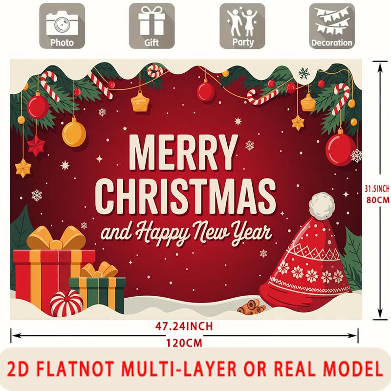 Party Backdrop Flat Multi Layered Celebrations Photo Booth Decor Front Door Decor