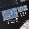 1 шт. Ракушка Морская звезда Медуза Ракообразное 3D Силиконовая форма для ногтей Летняя Океанская серия DIY Силиконовая форма Форма для нейл-арта с бабочкой