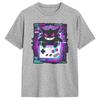 Vintage T Shirt Retro Spooky Pokemon Gengar Cotton T-Shirts Trendy Cool Tee Shirt for Male  Y2K Casual Short Sleeve Top Tees