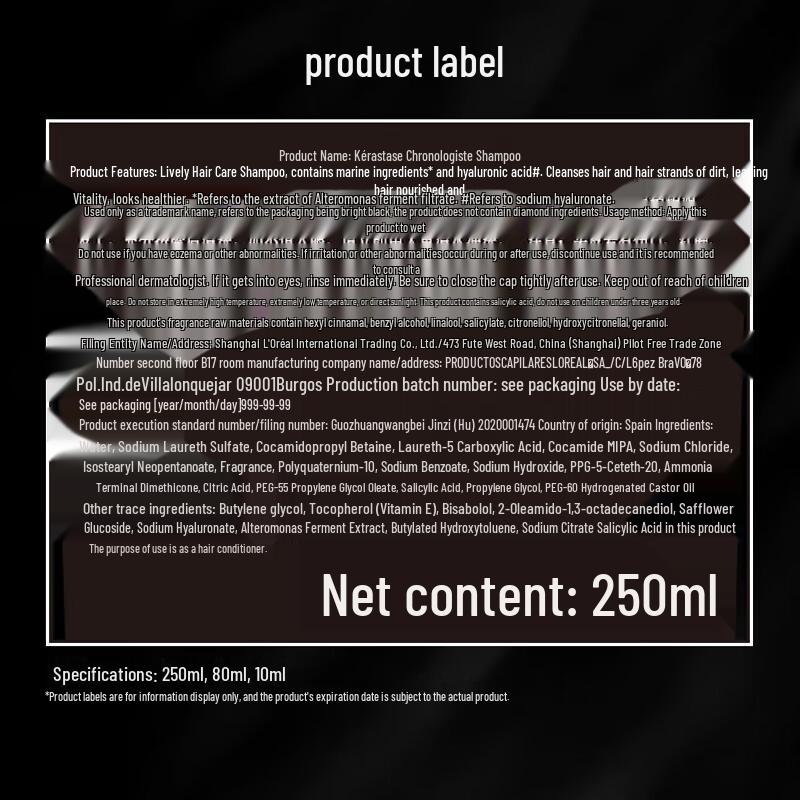 Kerastase Chronologiste Revitalizing Shampoo Set