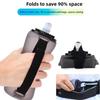 Food Grade Silicone Foldable Water Bottle Lightweight Travel Foldable Cup  Mountaineering