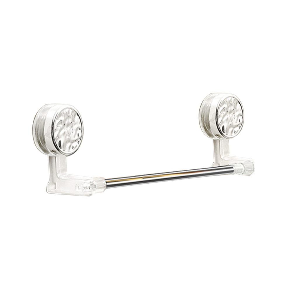 Настенная вешалка для полотенец на присосках, вращающаяся телескопическая штанга для полотенец, держатель для полотенец, подвесная штанга