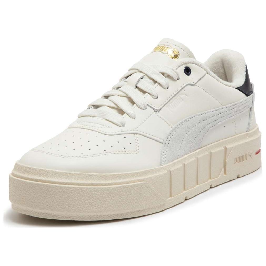 Puma Cali Court Jeux Sets Marshmallow Navy женские кроссовки белые 393096-01