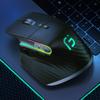 Multi-Device Wireless Mouse Ergonomic Bluetooth-Compatible 5.0 & 2.4G Gaming Mouse 1000-4000DPI Optical Gamer Mice for Laptop PC