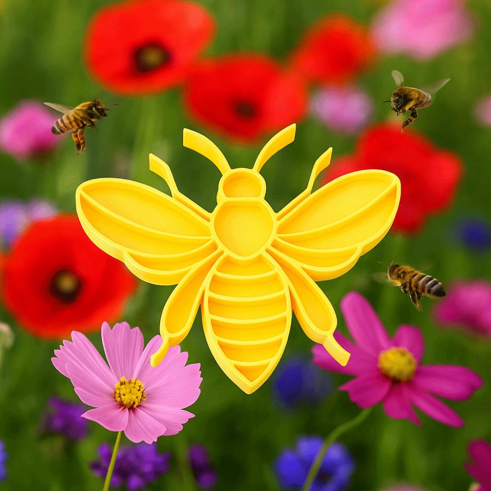 Plastic Insect Waterer Decorative Bees Water Feeder Creative Insect Water Station Yard Decor