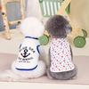 Dog Clothes Summer Sailor Vest Sling Teddy Bigbear Small Dog Cool Breathable Play Pet Clothing