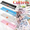 A4/A5 Bidirectional Cutting Paper Cutter with Pull-out Ruler for Paper Trimmers Scrapbook Lightweight Cutting Mat Machine