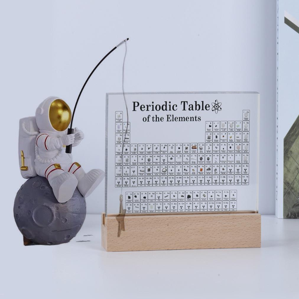 3D Periodic Table Model: Chemistry Teacher's Creative Desktop Ornament & Junior High School Educational Gift.