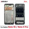 NEW Front Housing Middle Frame LCD Frame Screen Bezel Cover Holder Replacement Parts For Xiaomi Redmi Note 7 8 Pro 9S 9 Pro