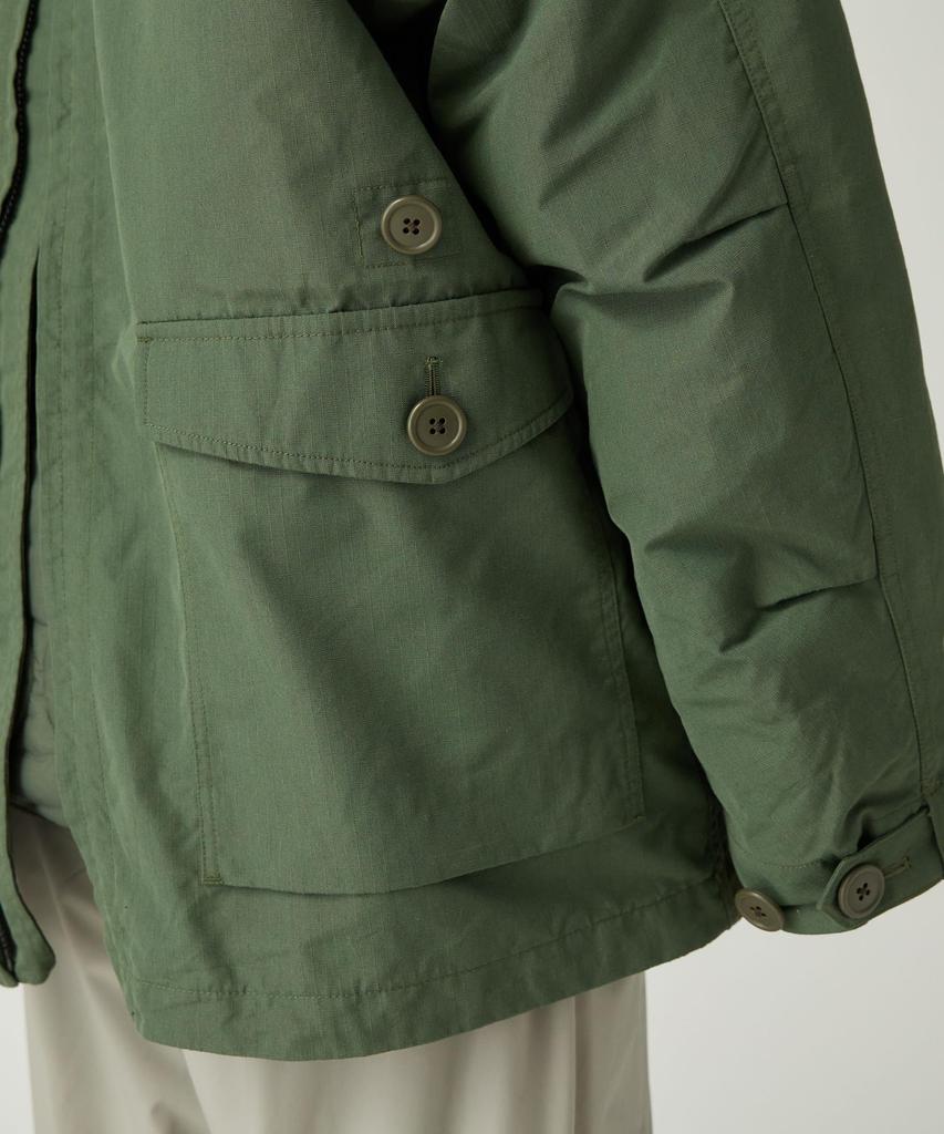 Snow Peak TAKIBI Ripstop Adjustable Jacket Outerwear Jacket for Men and Size S JK-25AU015 Women, Olive,