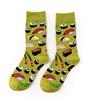Women Socks Japanese Cotton Colorful Cartoon Cute Funny Sushi Hamburger Egg Avocado Socks for Girl