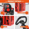 Gas Powered Chainsaw Pole Saw, 26CC Extendable Reach to 9.8FT, 2 Saw Cycle Powerful for Outdoor Tree Trimming Power