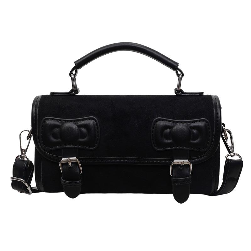 Premium Shoulder Bag Small Bag Autumn New Fashion Suede Shoulder Bag Niche Commuter Messenger Bag