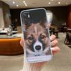 UP23 Cute Corgi dog Transparent Phone Case for Samsung Galaxy A04 A04S A14 A23 A34 A54 M23 M33 M52 M53