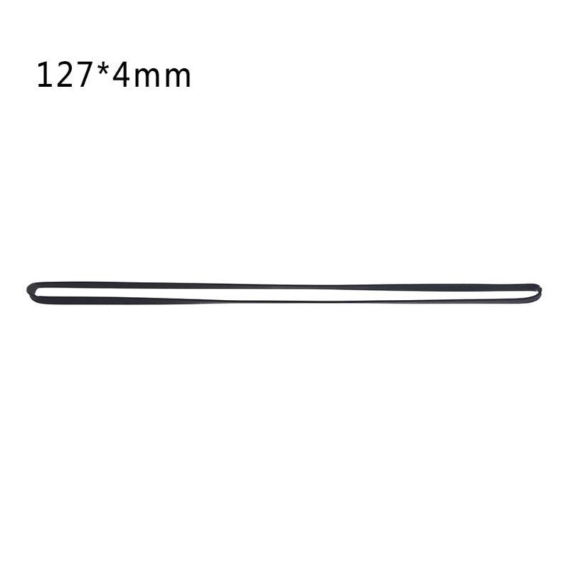 Ремень проигрывателя, резиновый плоский приводной ремень для проигрывателя пластинок, проигрывателя Walkman, DVD, CD-ROM, повторителя шириной 4 мм