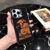 Счастливого Х-Хэллоуина HH Чехол для телефона для iPhone 17,16,15,14,13,12,11 Plus,Pro Max,XS,Красочный Серебристый Черный Чехол