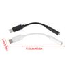 Адаптер USB Type C на 3,5 мм Aux Кабель-переходник Type-C 3 5 разъем Аудиокабель Кабель для наушников Конвертер Для телефона Кабель адаптера цифрового аудио