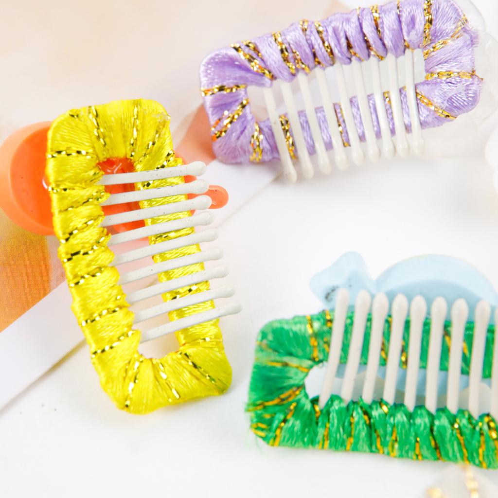 Colored Pet Headwear Clips Cat Hairpins Teddy Dog Hair Accessories Cartoon Pet Hairpins