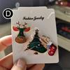 Sock Brooches Santa Claus Snowman Christmas Brooch Xmas Pins Enamel Badges Christmas Jewelry