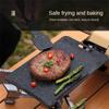 Barbecue Pan Multifunctional Outdoor Teppanyaki Portable Camping Cookware Non Stick Barbecue Grill Baking Tray