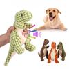 Puppy Toys Plush Dog Toys Corduroy for Small Medium Dogs Animal Dog Squeaky Toy Bite Resistant Chew Toy Molar Teeth Cleaning