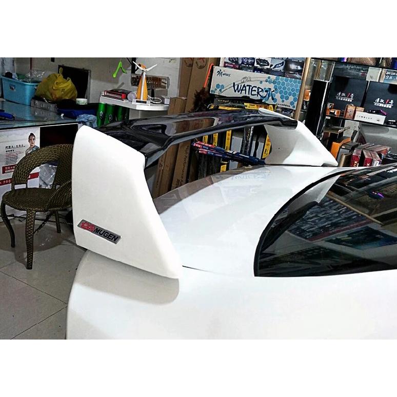 Для Honda Civic 2006-2011 ABS FD2 Спойлер из трех или четырех частей Крышка багажника автомобиля Civic Заднее крыло