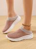 Женская обувь Вязаные носки Женские кроссовки Слипоны Легкая женская спортивная обувь на плоской подошве