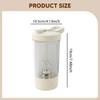 Electric Protein Shaker Bottle Mixing Cup with Lid for Shakes Markings Self Stirring Coffee