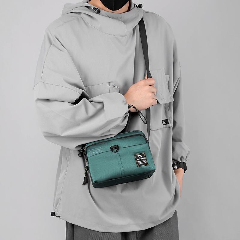 Fashion Design Men's Bag Oxford Man Messenger Bag Crossbody Hobos Bags 3 Layers Design Men's Handbag Shoulder Bag
