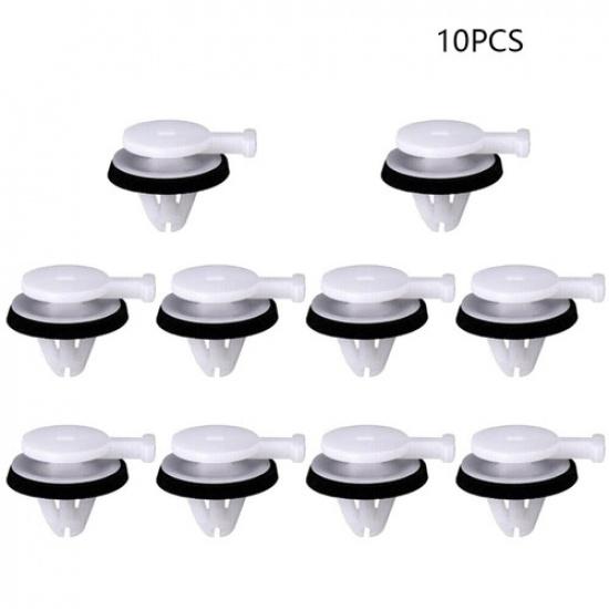 10pcs Car Front Wind Shield A Pillar Trim Clips LR053837 For Land Rover LR3 LR4