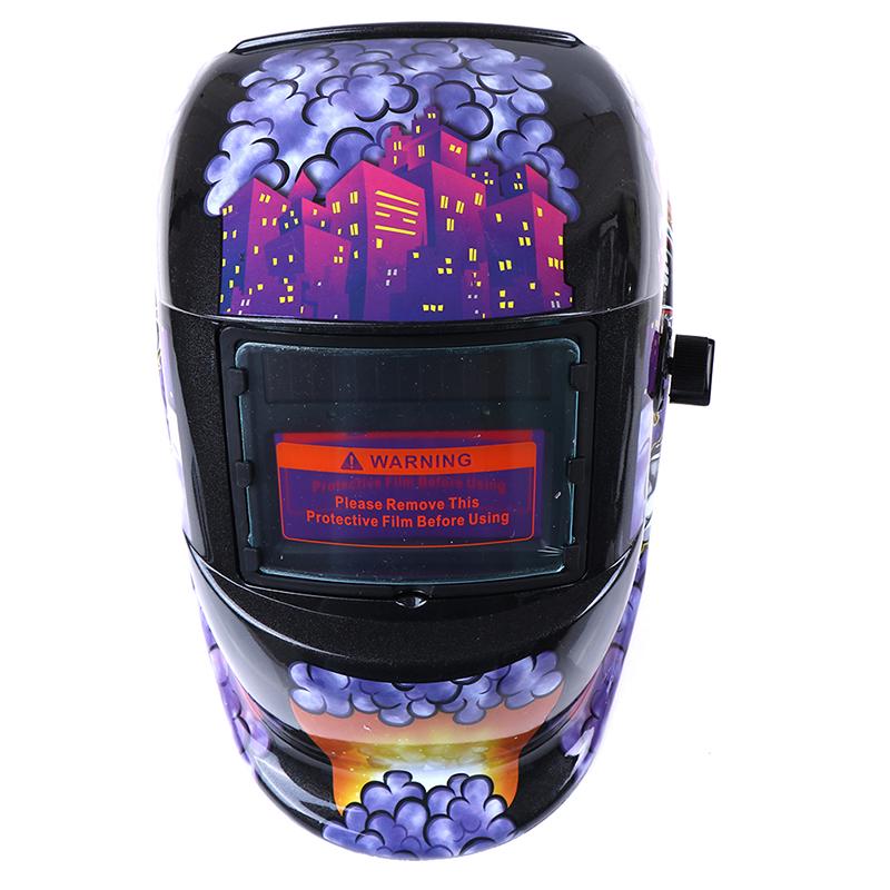 Солнечный автоматический затемняющийся электросварочный шлем дуговая сварка Mig Tig электрическая сварка маска