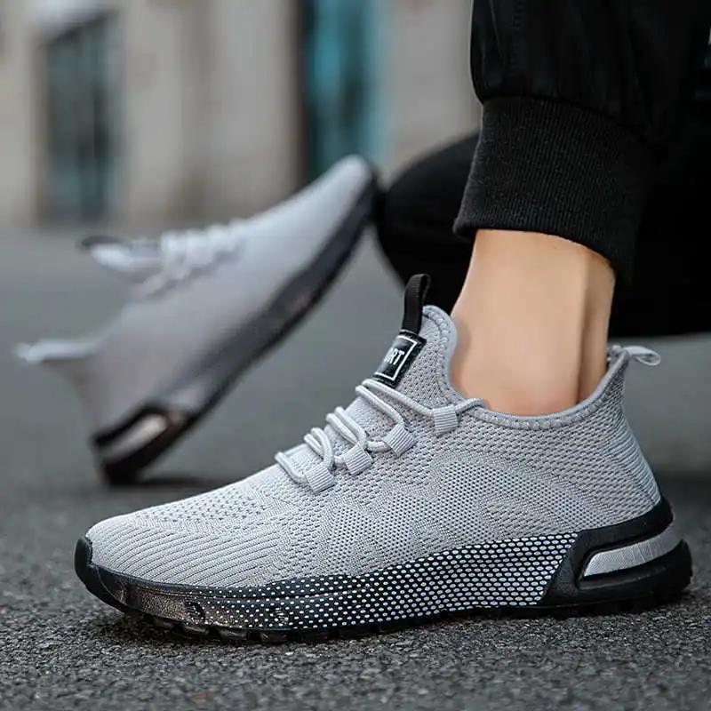 Increases Height Tied Sales Running Sneakers Men Sneakers Orange Shoes Men Sport Beskete Design Exerciser Novelties School