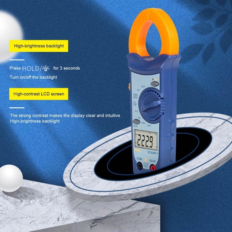Профессиональный цифровой токоизмерительный мультиметр с функциями измерения напряжения, тока, сопротивления и автоматическим выбором диапазона