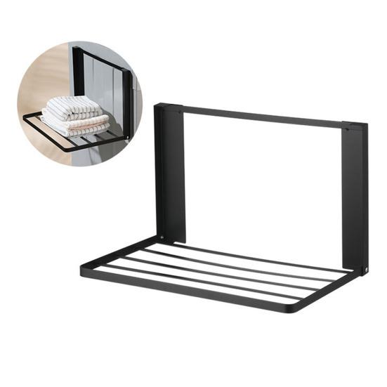 Магнитная складная стойка для хранения Настенный органайзер для полотенец Полка Магнитный органайзер для хранения