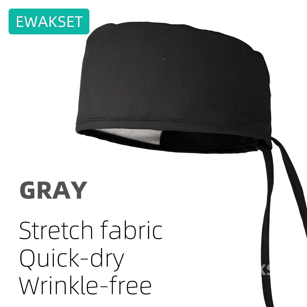 Медицинская хирургическая шапочка унисекс, эластичная, быстросохнущая, немнущаяся, для работы в хирургии, для женщин и мужчин, стоматологов, медсестер, врачей, больниц.