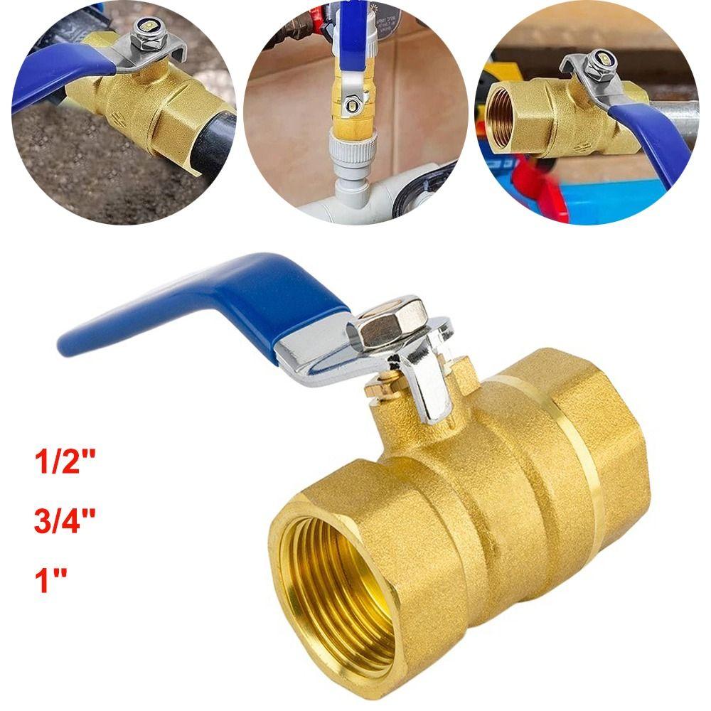 Pure Copper Brass Ball Valve 2P Threaded Ball Valve New Female Valve