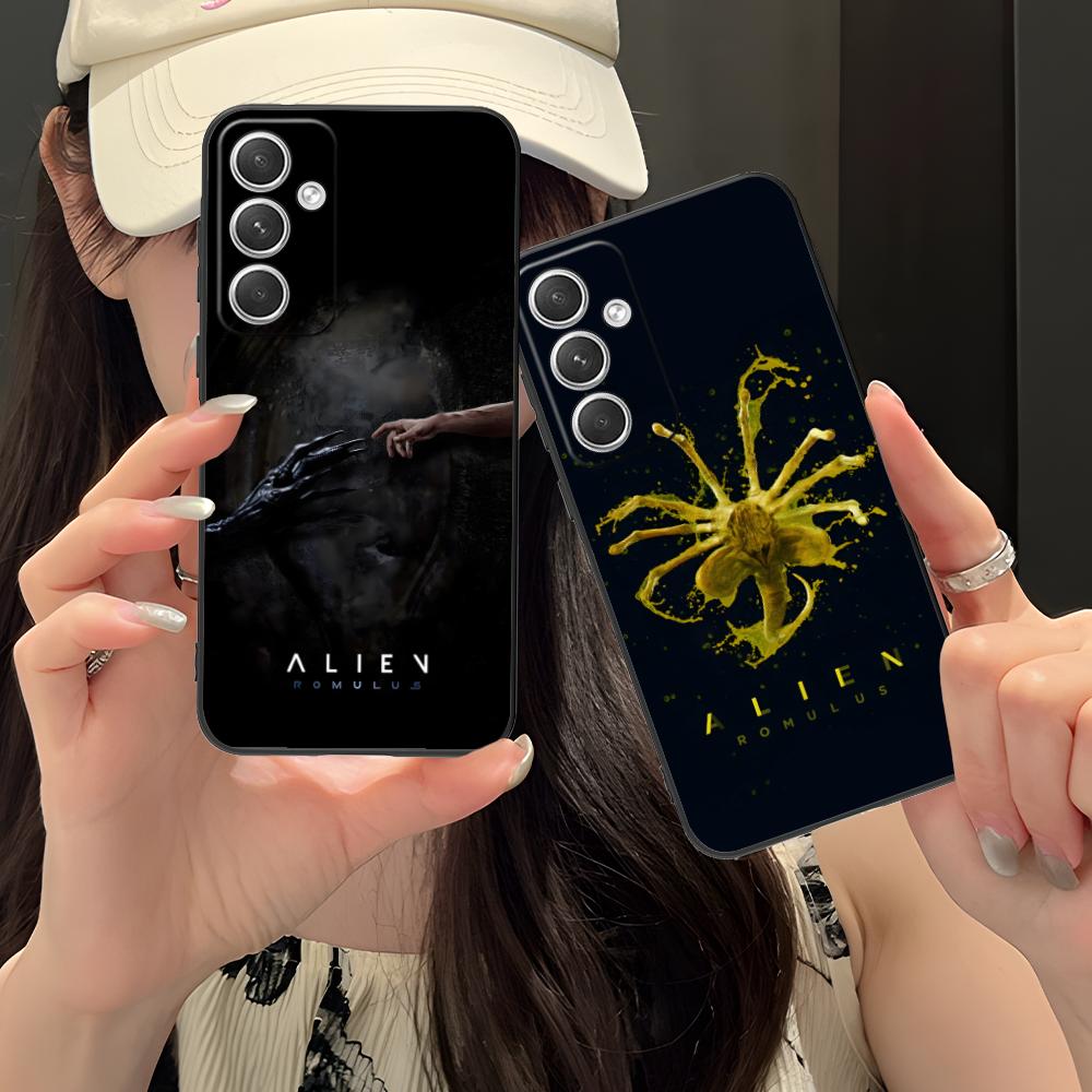 Alien Romulus Mobile Cell Phone Case for Samsung Galaxy S26 S25 S24 S23 S22 S21 S20 Note20 Plus FE Ultra Colorful Cover Luxury